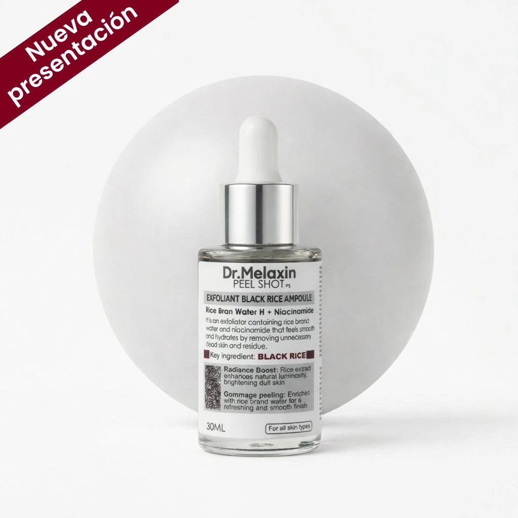 DR. MELAXIN BLACK RISE 30ml ®: Piel Sin Puntos Negros, Suave y Radiante